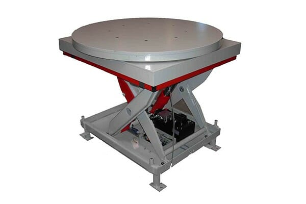 Hydraulic hub rotary tables