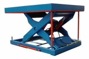 Scissor lifting table