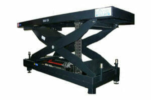 Mechanically driven lifting tables