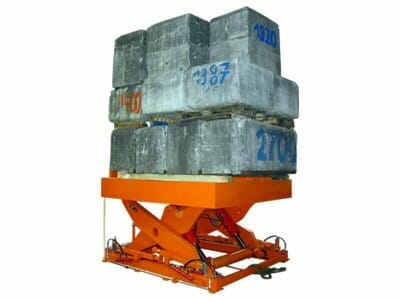 Photo Plant lifting table with weights