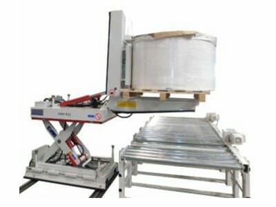 Figure Hydraulic-stroke tilting table extended