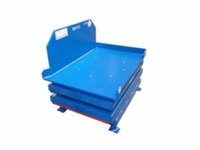 Figure Hydraulic hub tilting table in blue