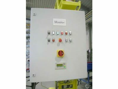 Master control cabinet with safety PLC