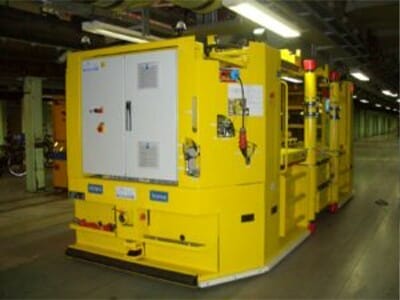 Figure Heavy-duty transporter sizing more than 10 tons