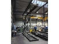Photo Hot-range lifting tables extended