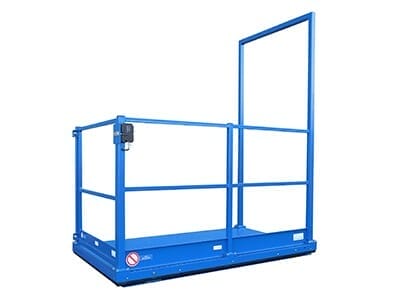 Photo Cargo elevator in blue