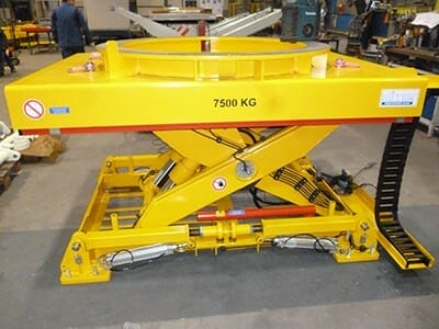 Plant lifting tables