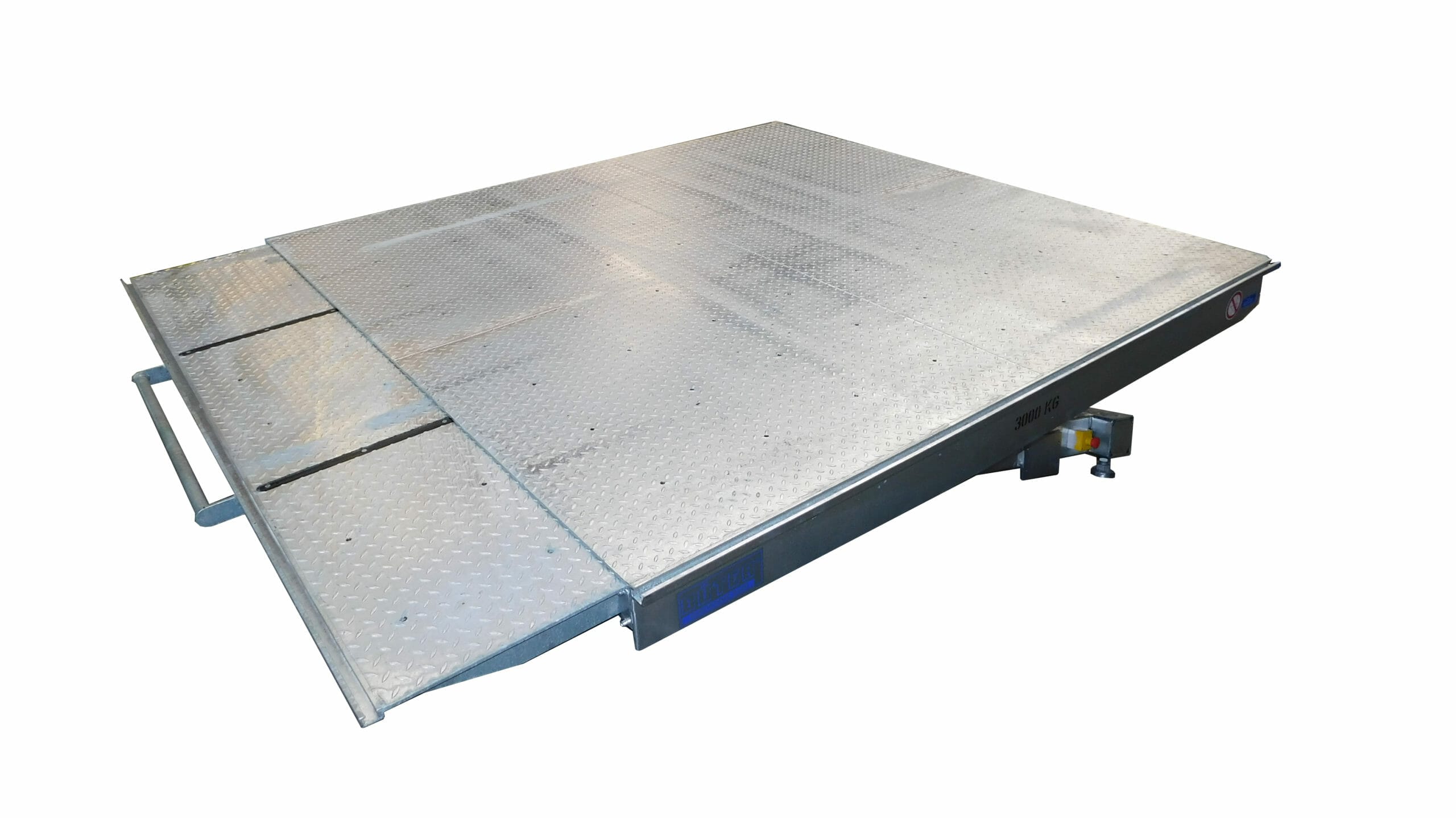 Figure Hydraulic tilting tables with ramp
