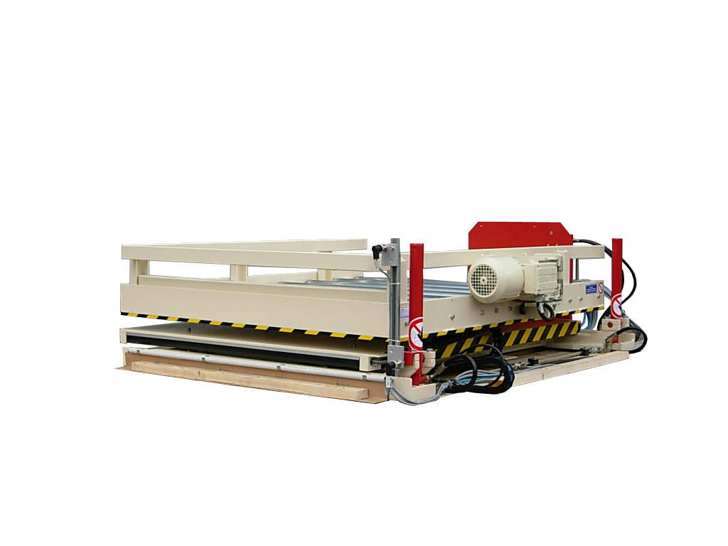 Figure Flat lifting table retracted