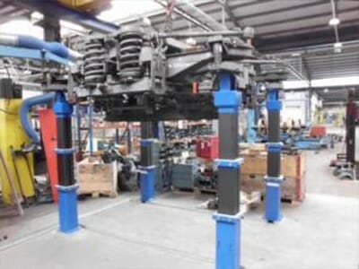 Wielset handling systeem