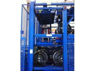 Wielset handling systeem