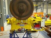 Wielset draaiinrichting