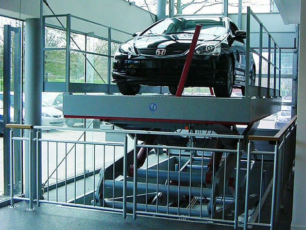 Basis autoheffer voor particulier en bedrijf van Büter Hebetechnik