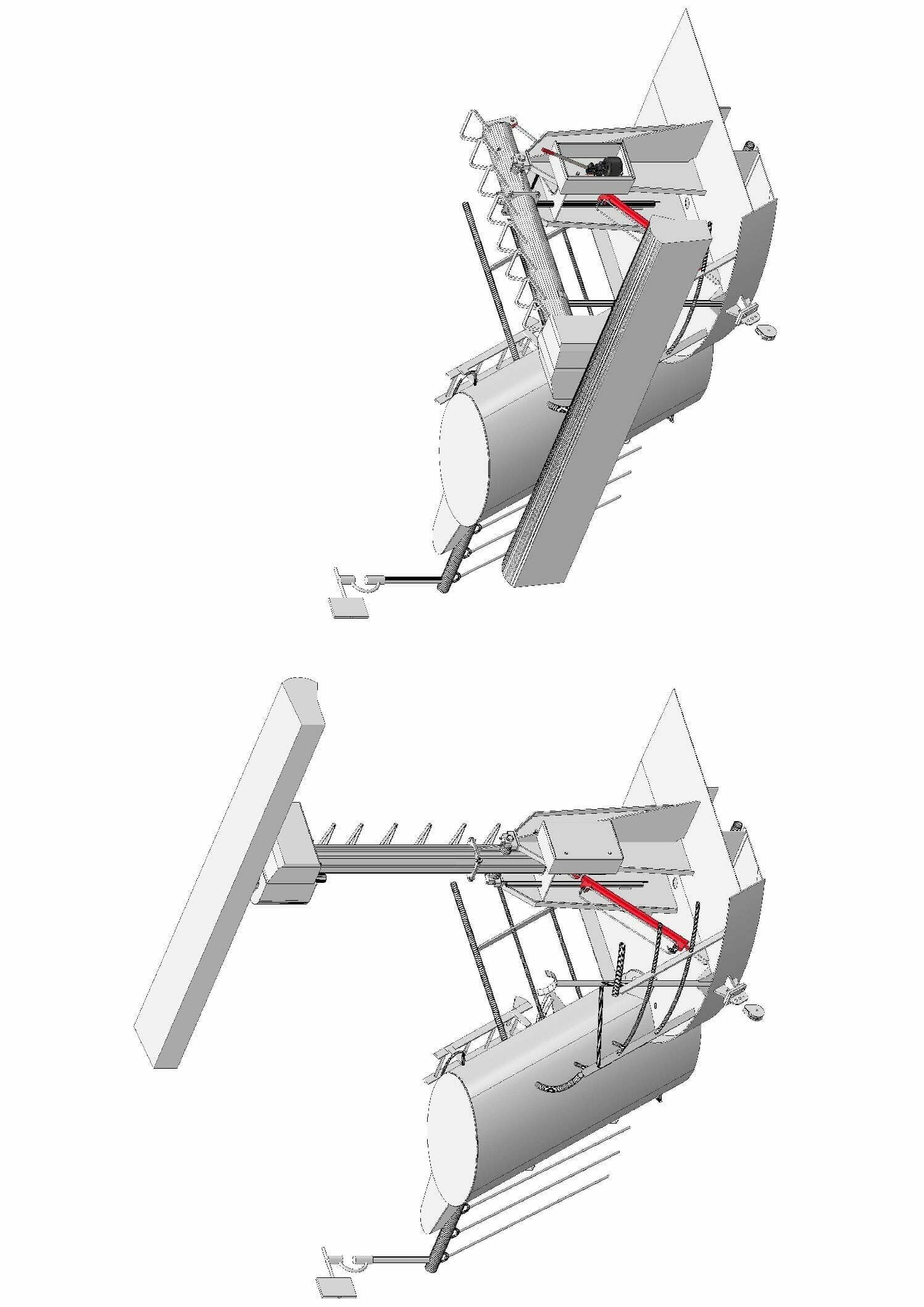 Abbildung hydraulische Systemkomponenten