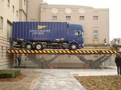 LKW-Aufzug / LKW-Heber mit schwerem Lastkraftwagen