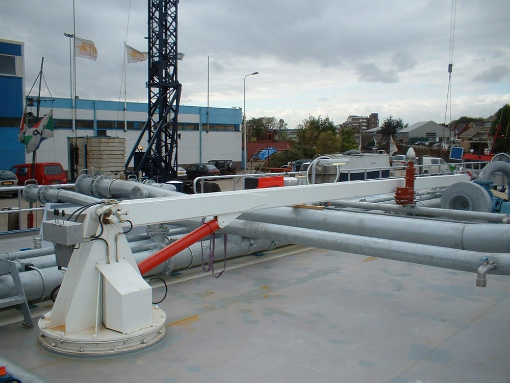 Krane für Binnenschiffe