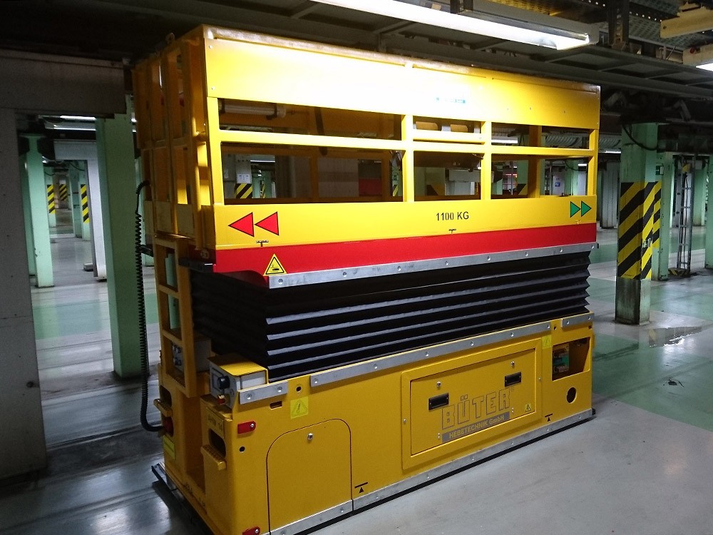 Automatisch geleid via lijngeleider