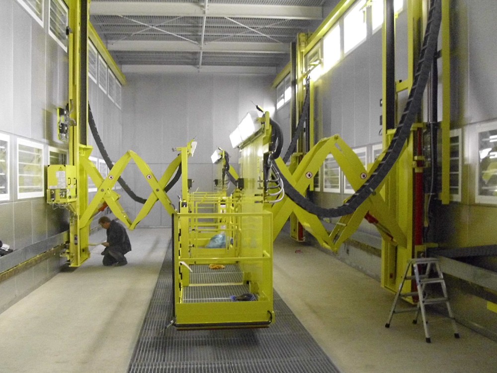 Verfahrbare Hubarbeitsbühne