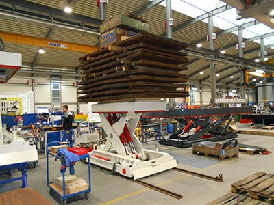 Coilhandling Stahl