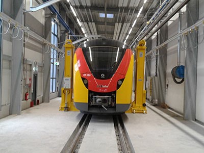 Fahrzeughebeanlage