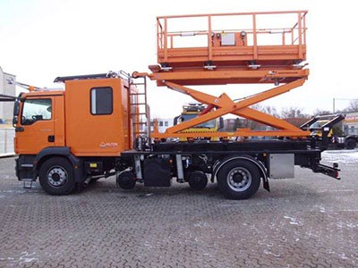 Hubarbeitsbühnen für Fahrzeuge