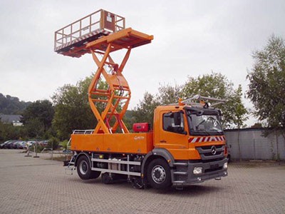 Hubarbeitsbühnen für Fahrzeuge