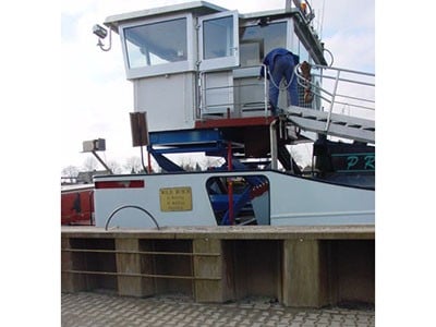 Scheren-Steuerhausheber