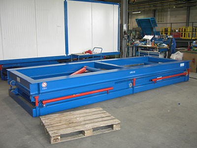 Scheren-Steuerhausheber