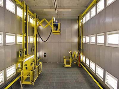 Schienengebundene Hubarbeitsbühne