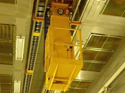 Schienengebundene Hubarbeitsbühne