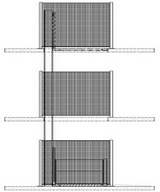Variante 4 Güteraufzug als Säulenheber