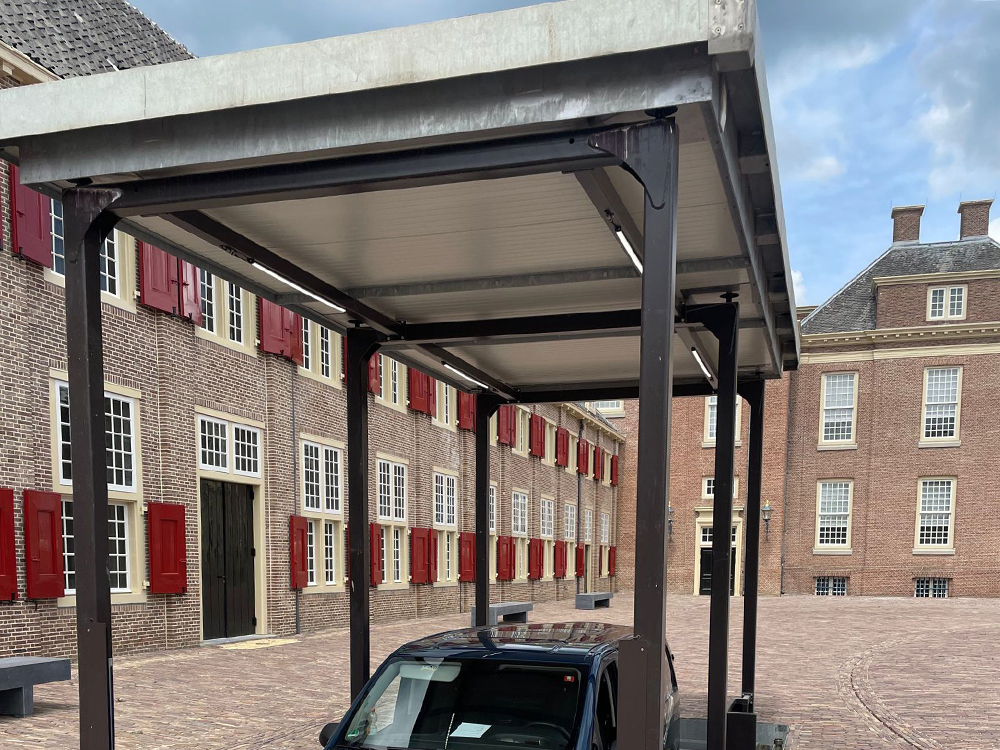 Hebetechnik für den Museumsausbau im Paleis Het Loo