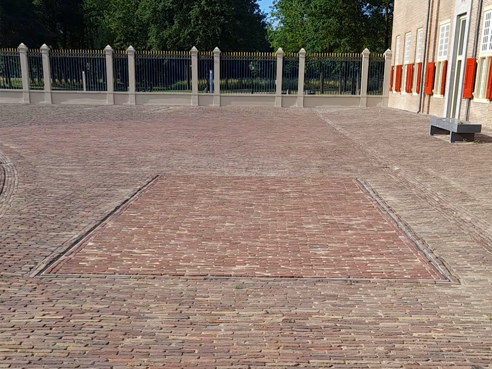 Hebetechnik für den Museumsausbau im Paleis Het Loo