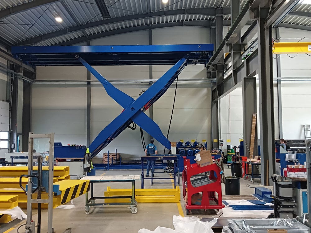 Schwerlastheber für industrielle Transportlogistik