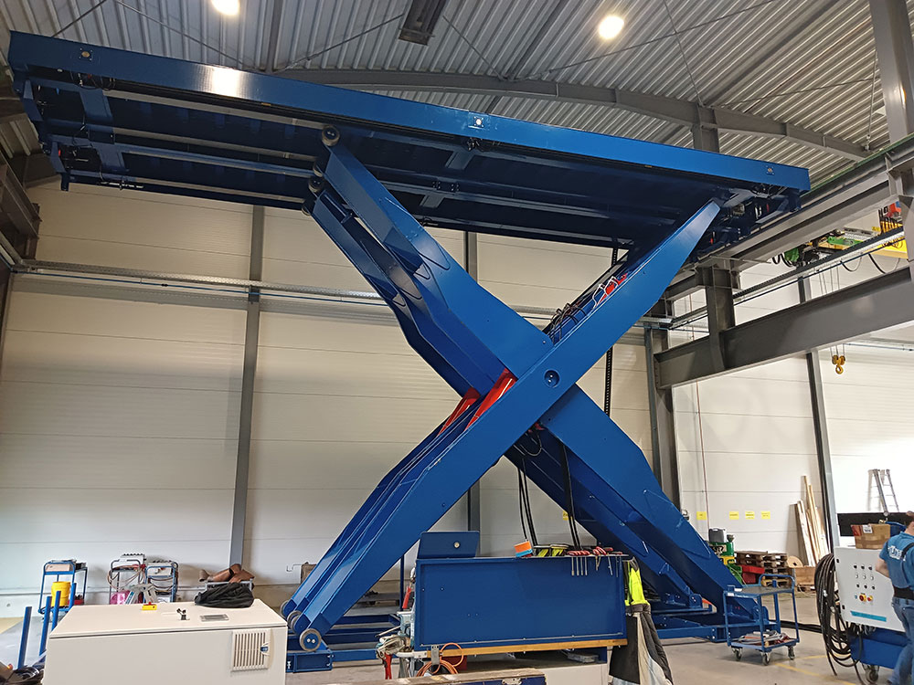 Schwerlastheber für industrielle Transportlogistik